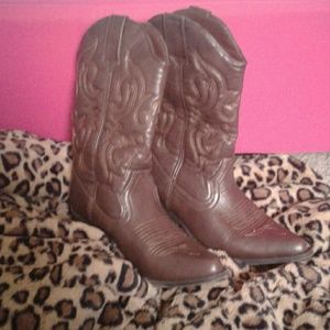 Brown Cowgirl Boots